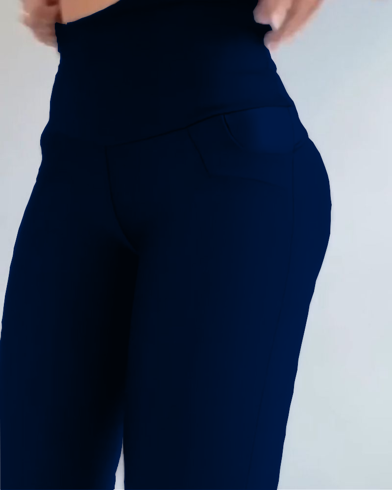 Leggings de moda con cintura alta y control de abdomen