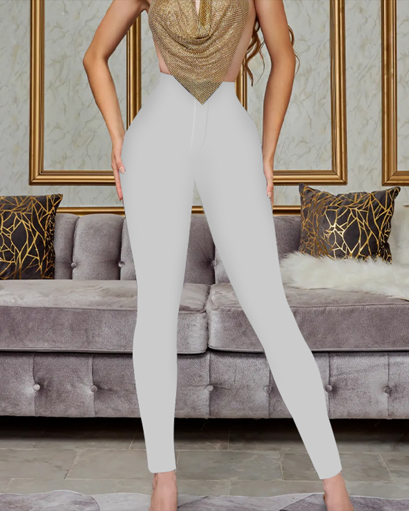 Sexy High Waist Po Lifting Schlankheitshose Modehose 