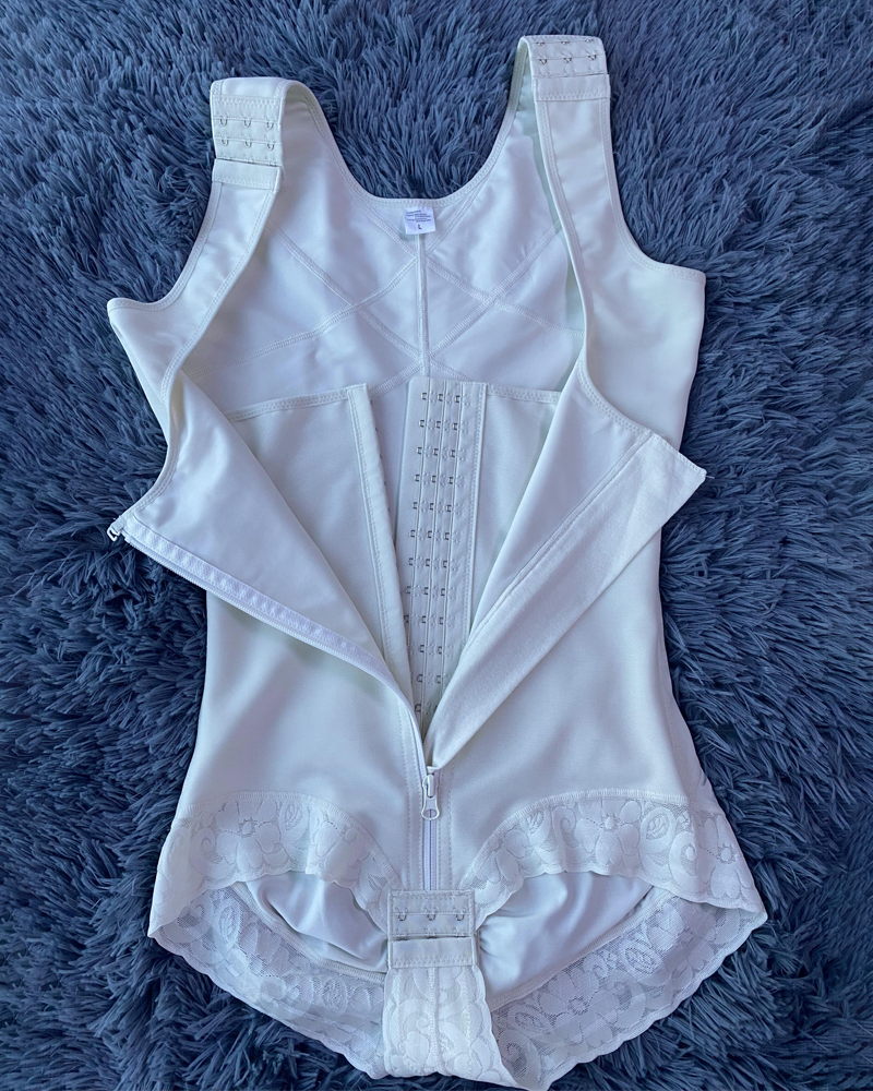 Faja moldeadora ajustable con control de cintura alta para mujer 