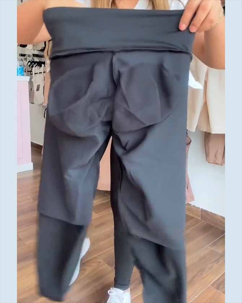 Pantalones ajustados moldeadores a la moda para mujer