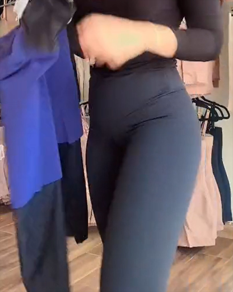 Pantalones ajustados moldeadores a la moda para mujer