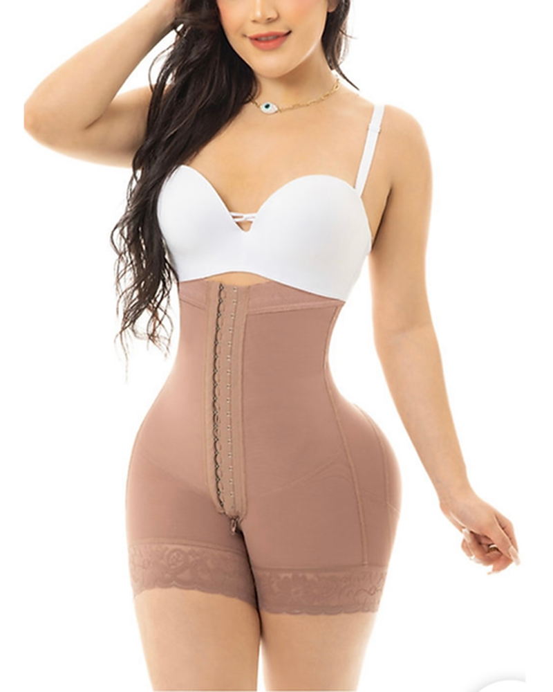 Detachable Strap Butt Lifting Shaping Shorts