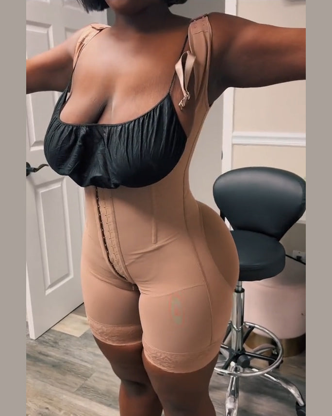 High Compression Tummy Control Zipper Crotch Shapewear----Stage 3