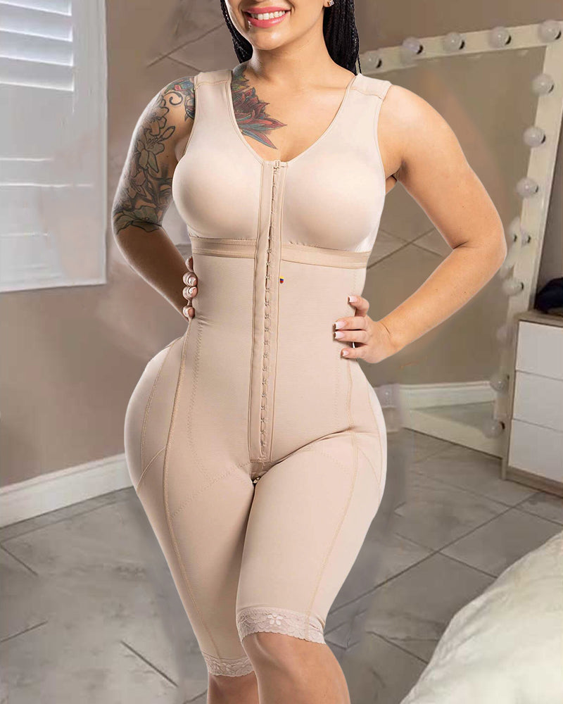 High Compression Slimming Shapewear With Bra