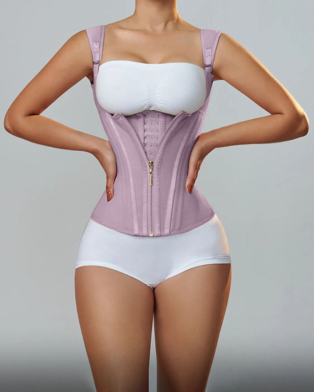 Women Fashion Waist Tummy Trainer Strap Steel Boned