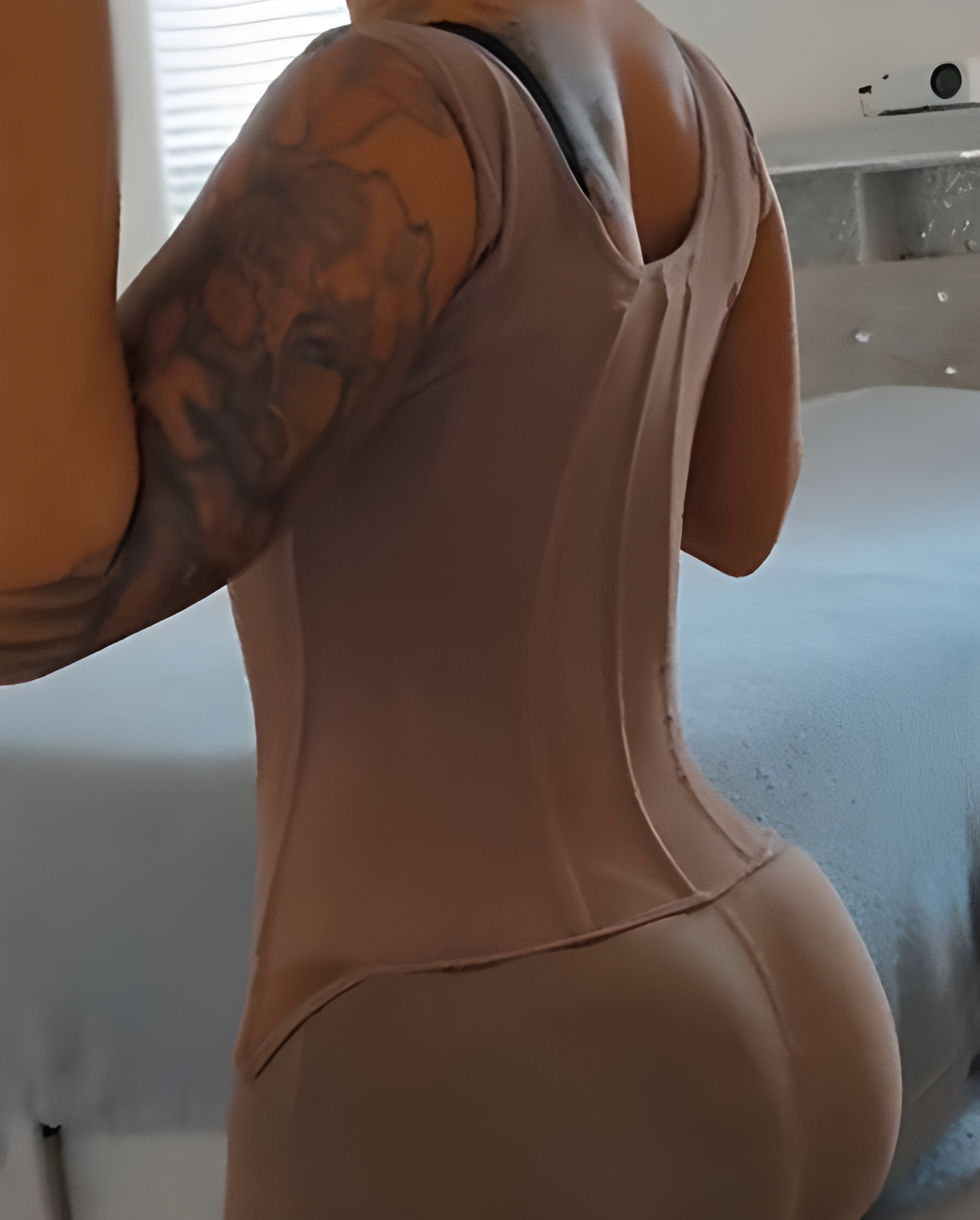 Open Bust Steel Bone Wide Strap Waist Trainer Vest