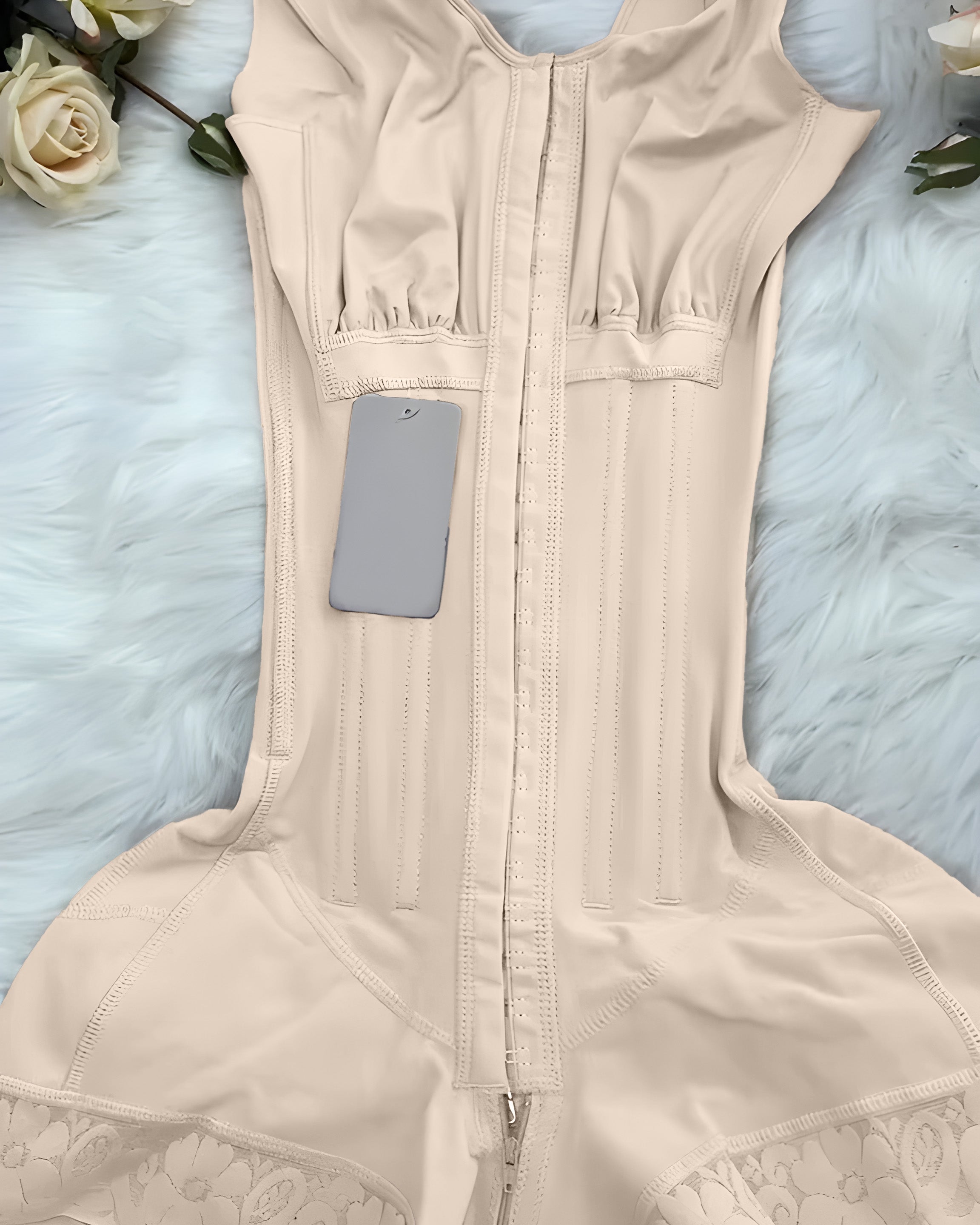 Strong Tummy Compression Full Body Shaper with Steel Bone