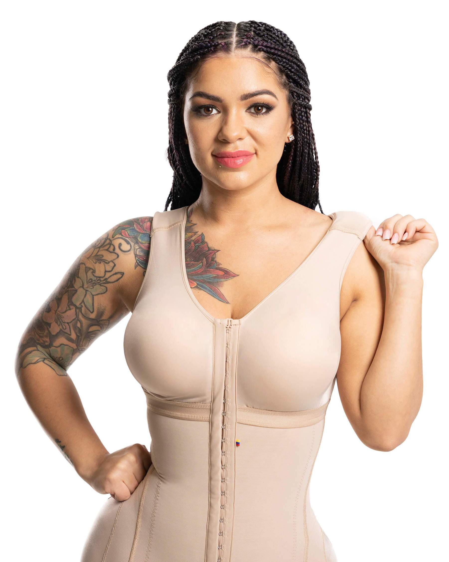 High Compression Slimming Shapewear With Bra