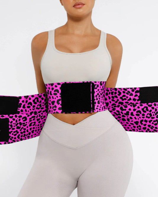 Leopard Print Waist Shaping Belt