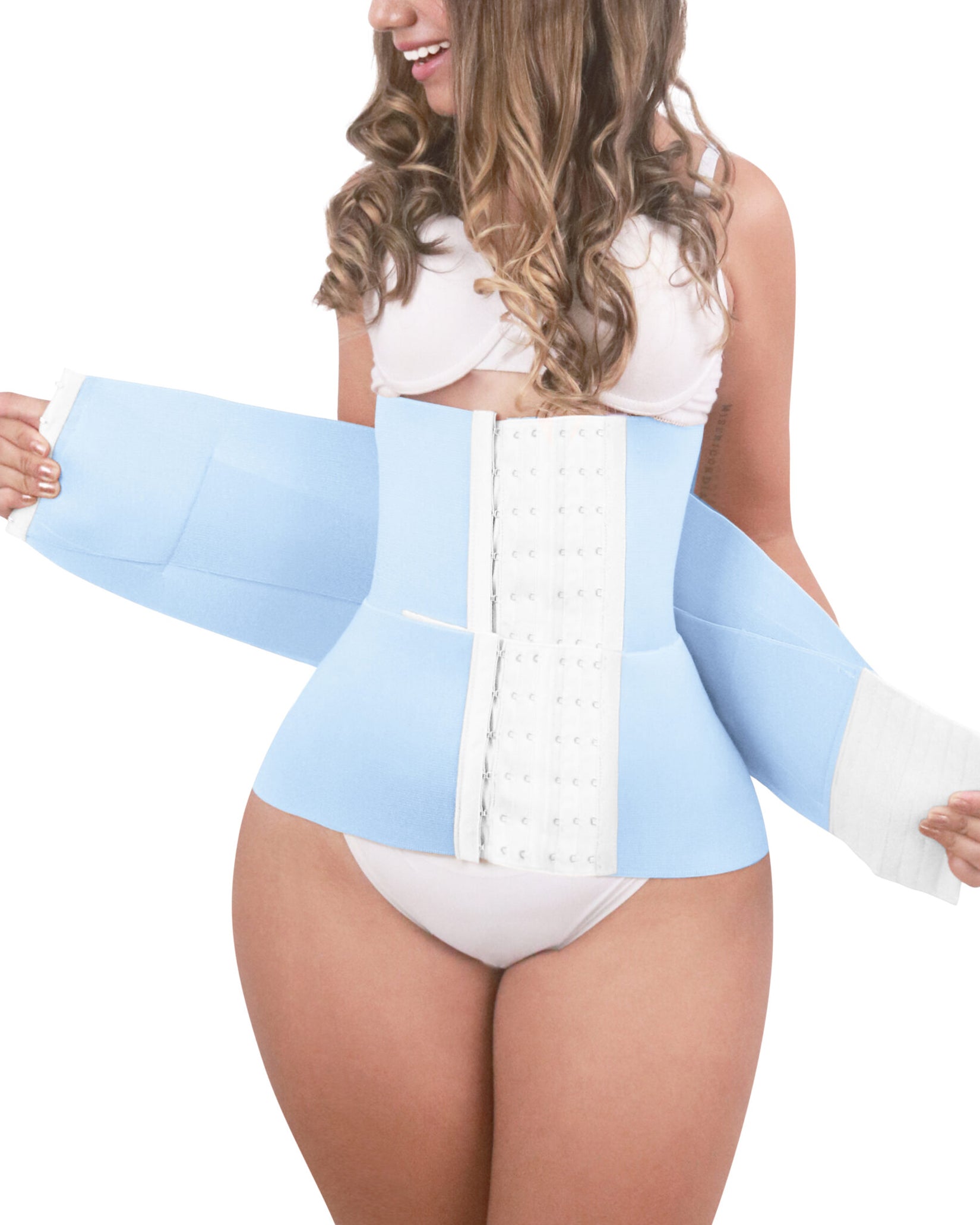 Fashion Hook-eyes Closure Slimming Hourglass Waistband