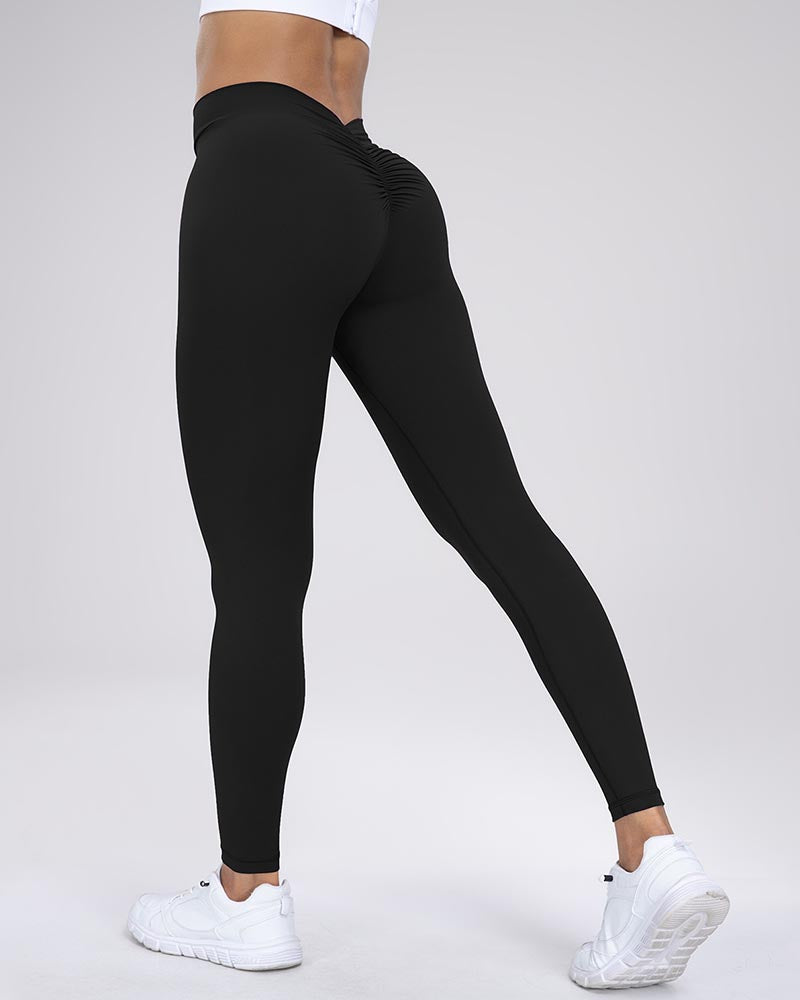 Pantalones de yoga para levantar la cadera Leggings de fitness