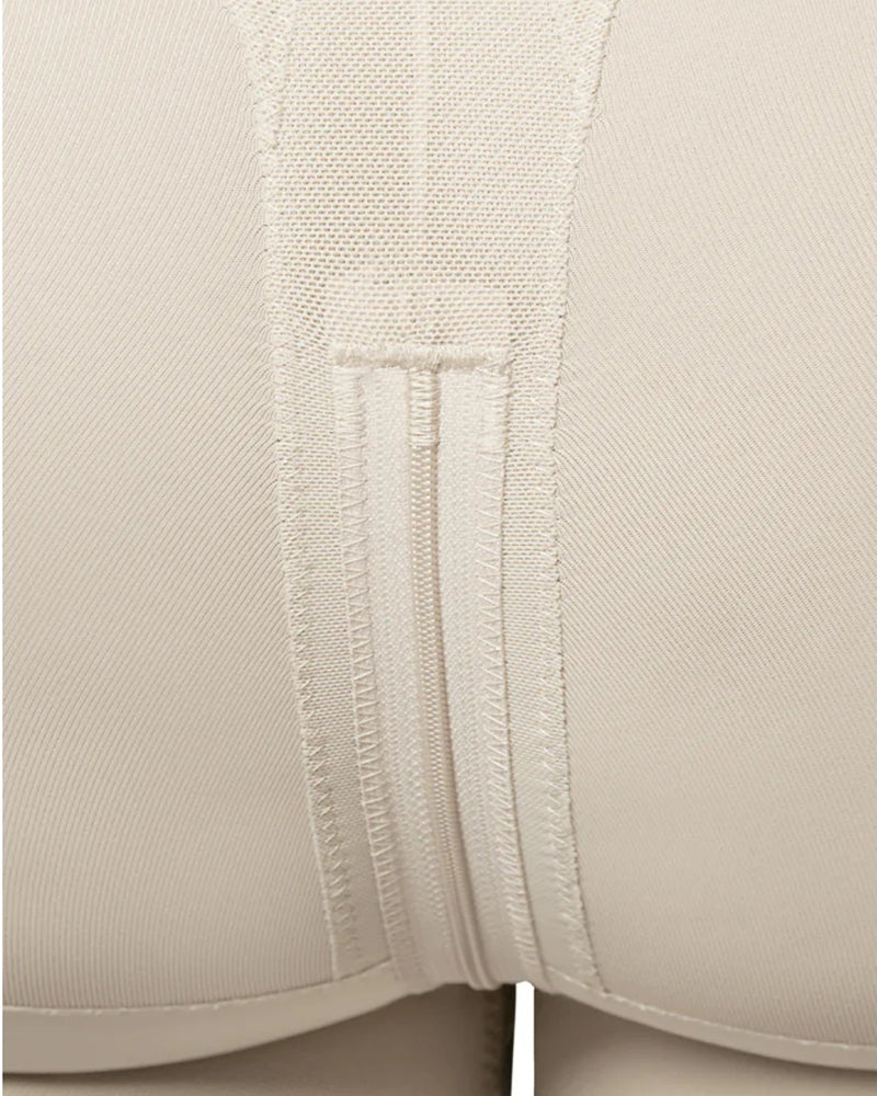 Schlankmachende Shapewear mit hoher Taille und offenem Busen