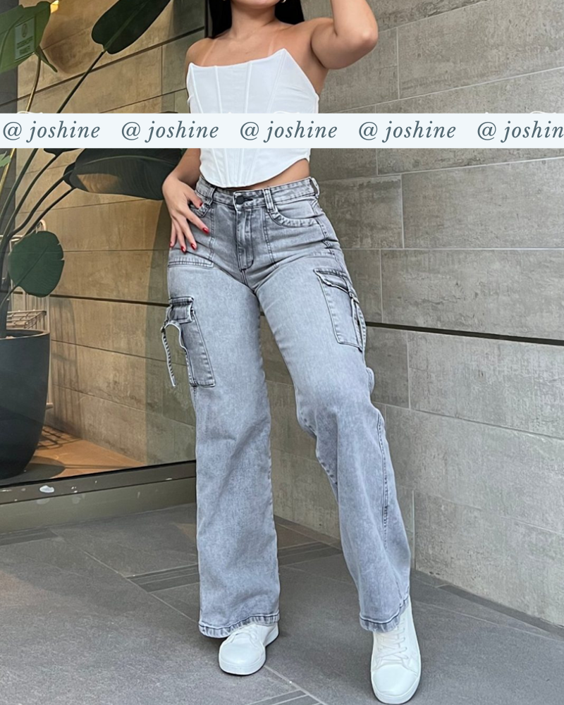 Nuevos jeans de moda de carga premium