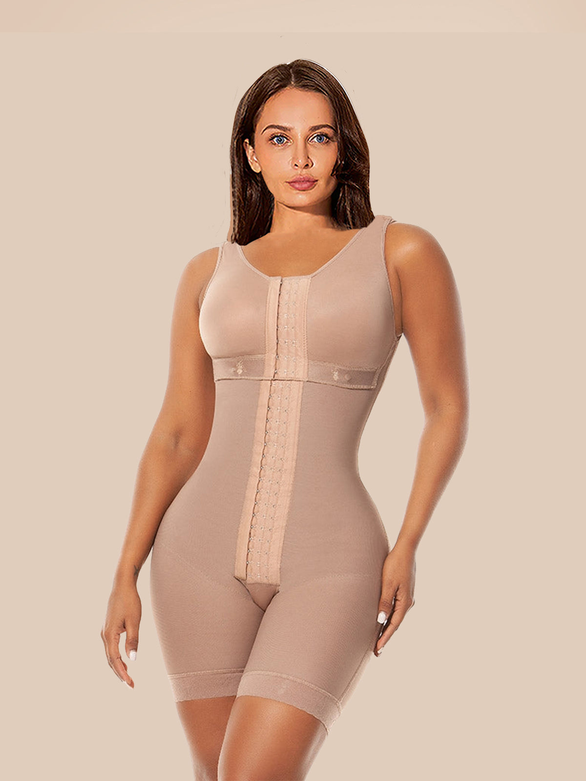 Women's Chest-Packed Body Shaper Postpartum Fajas Colombianas