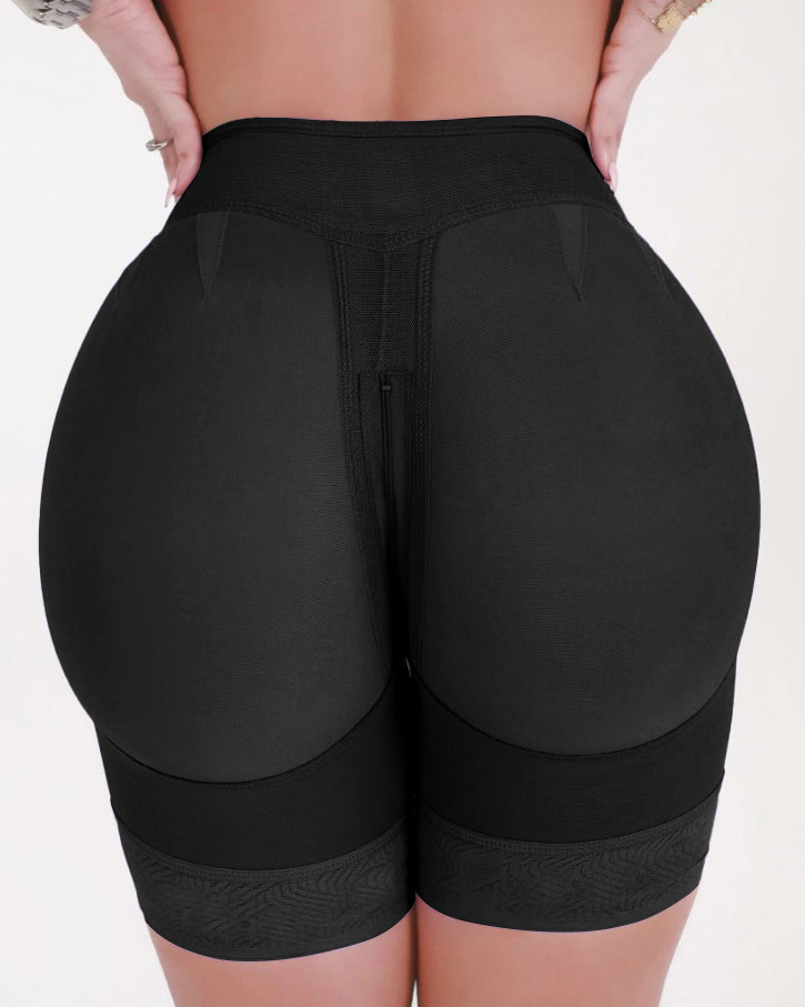 Pantalones cortos moldeadores de cintura alta con efecto reloj de arena