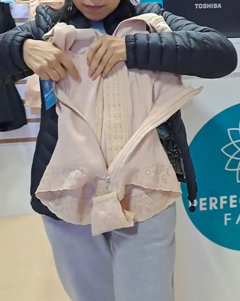 Faja moldeadora ajustable con control de cintura alta para mujer 