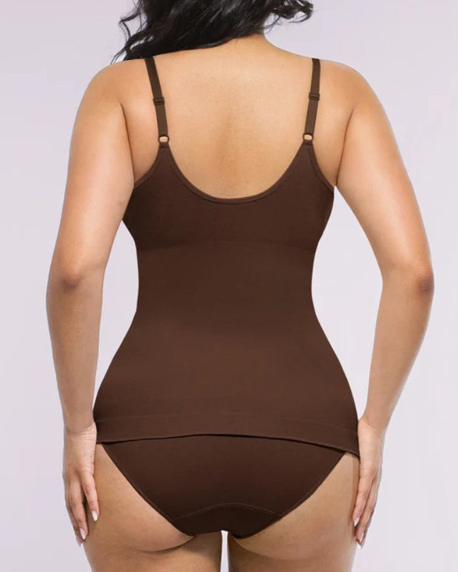 Ribbed V-Neck Camisole Top
