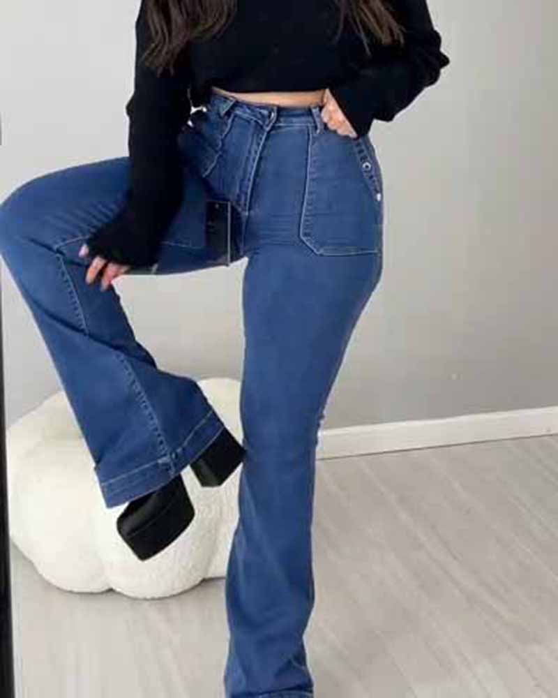 Skinny Flare Jeans