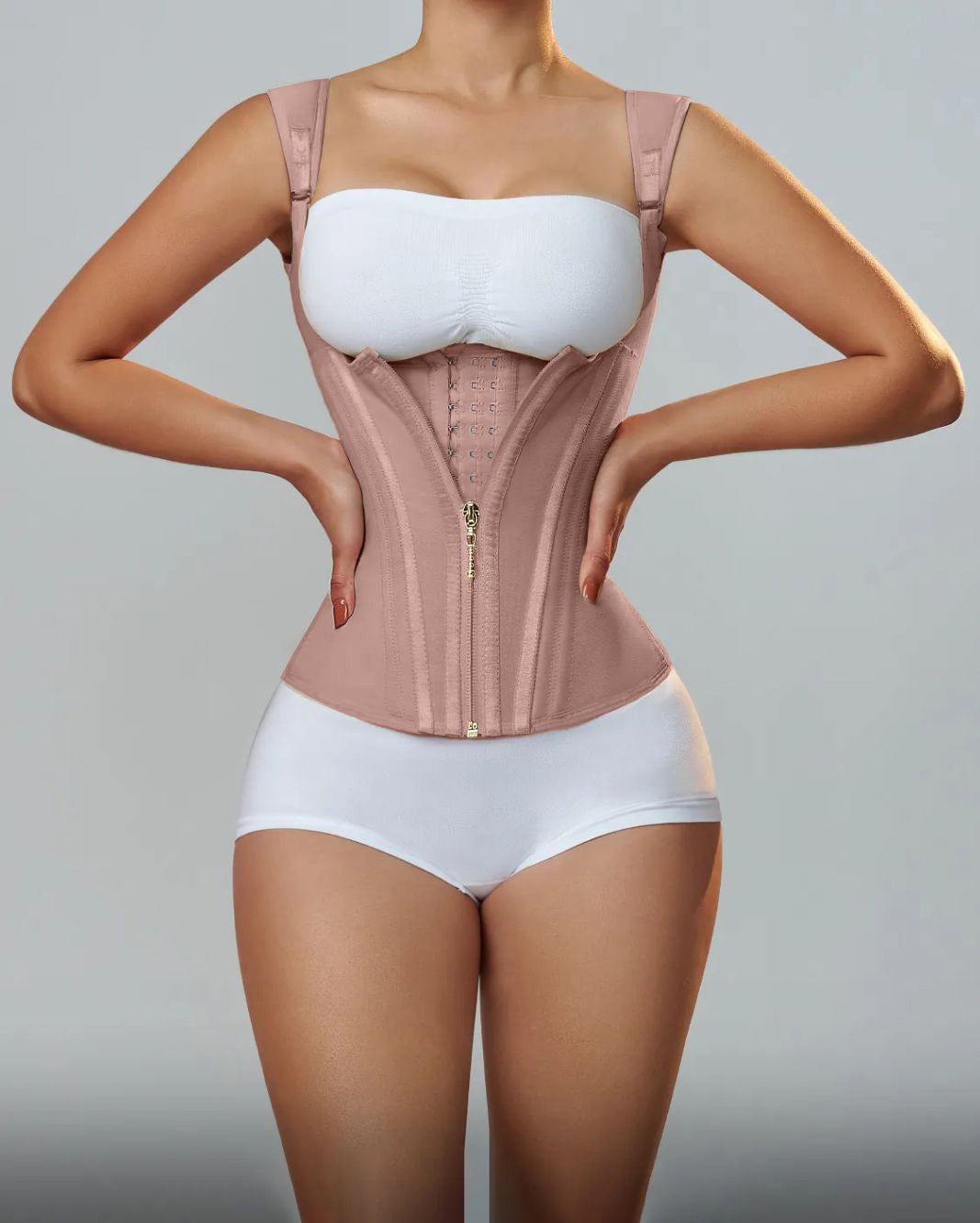 Women Fashion Waist Tummy Trainer Strap Steel Boned