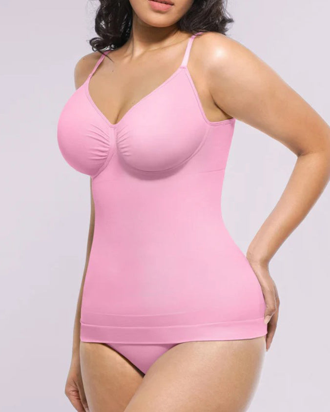 Ribbed V-Neck Camisole Top