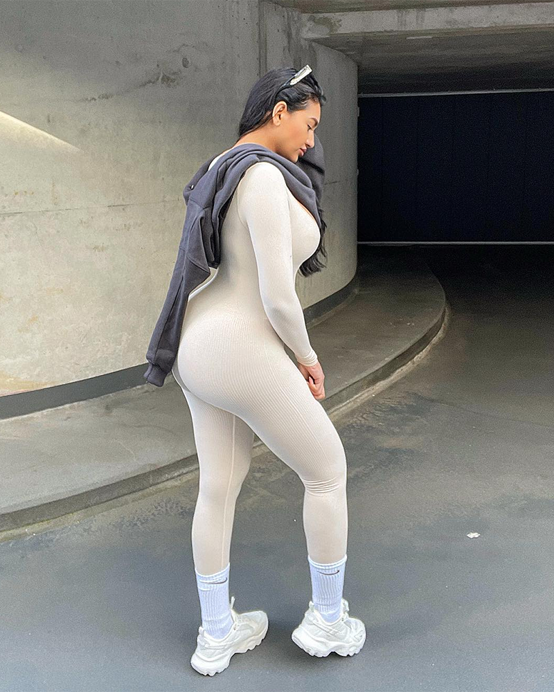 Multifunctional Comfort Stretch Stretch Stretch Jumpsuit