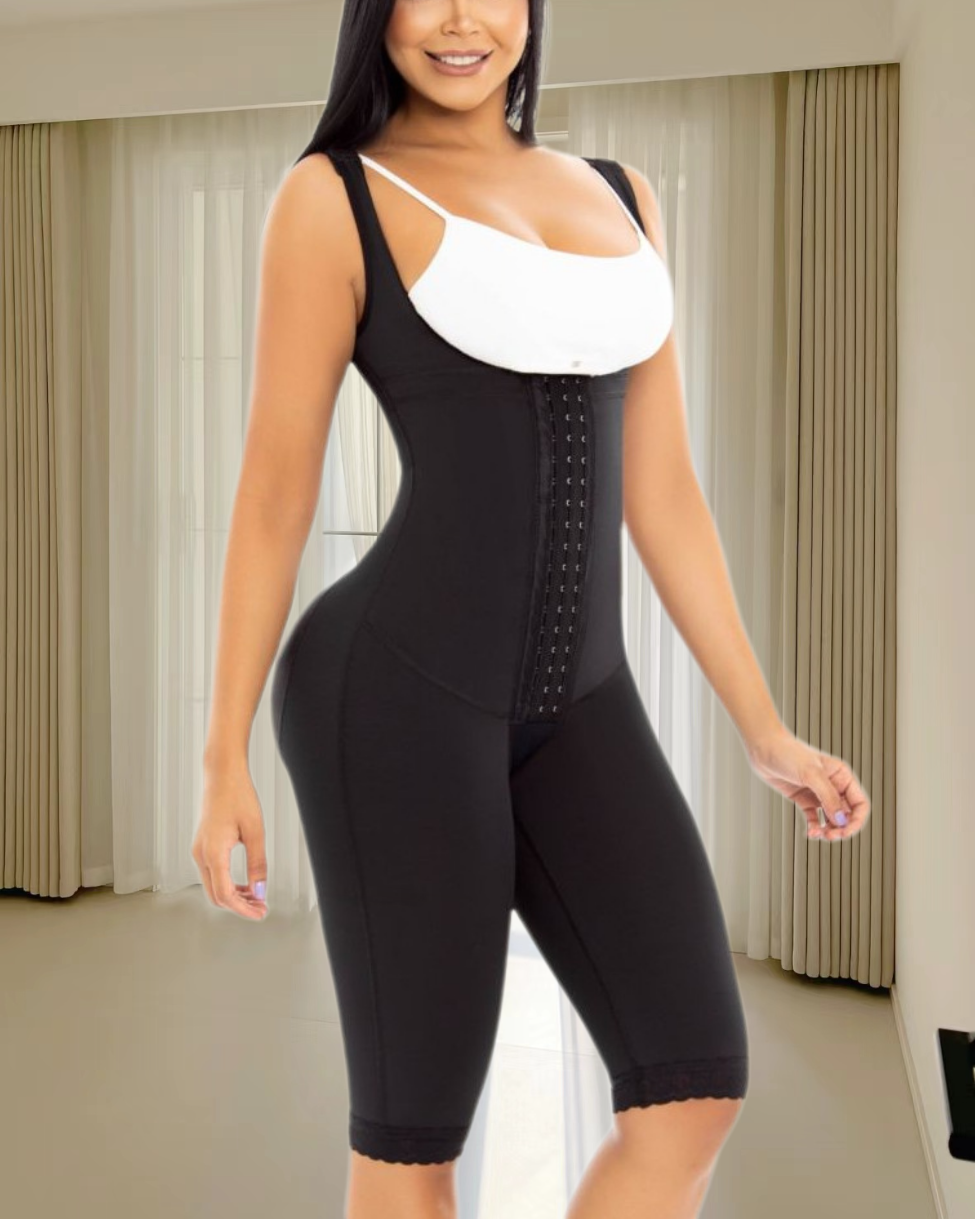 Fashion Knee Length Butt Lifting Extreme Shapewear