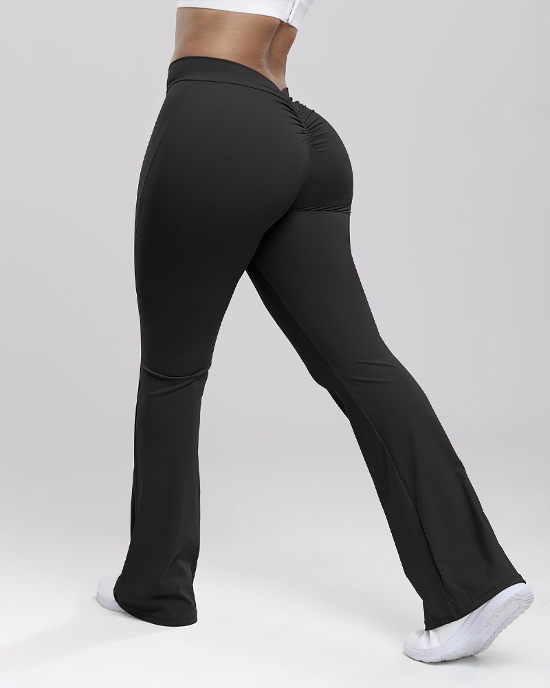 Women Fitness Legging Squat Proof Flared Yoga Pants