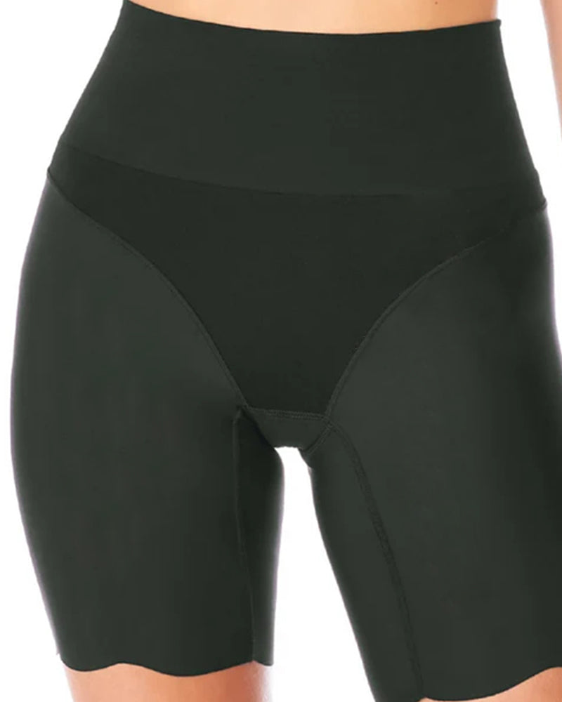 Fashion Stretch Seamless Curvy Shorts
