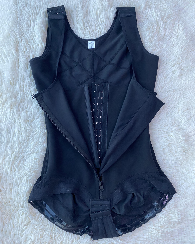 Faja moldeadora ajustable con control de cintura alta para mujer 