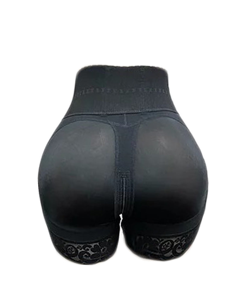 High Waisted Mid-Section Tummy Control Double Curvy Compression BBL Shorts