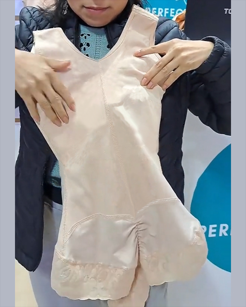 Faja moldeadora ajustable con control de cintura alta para mujer 