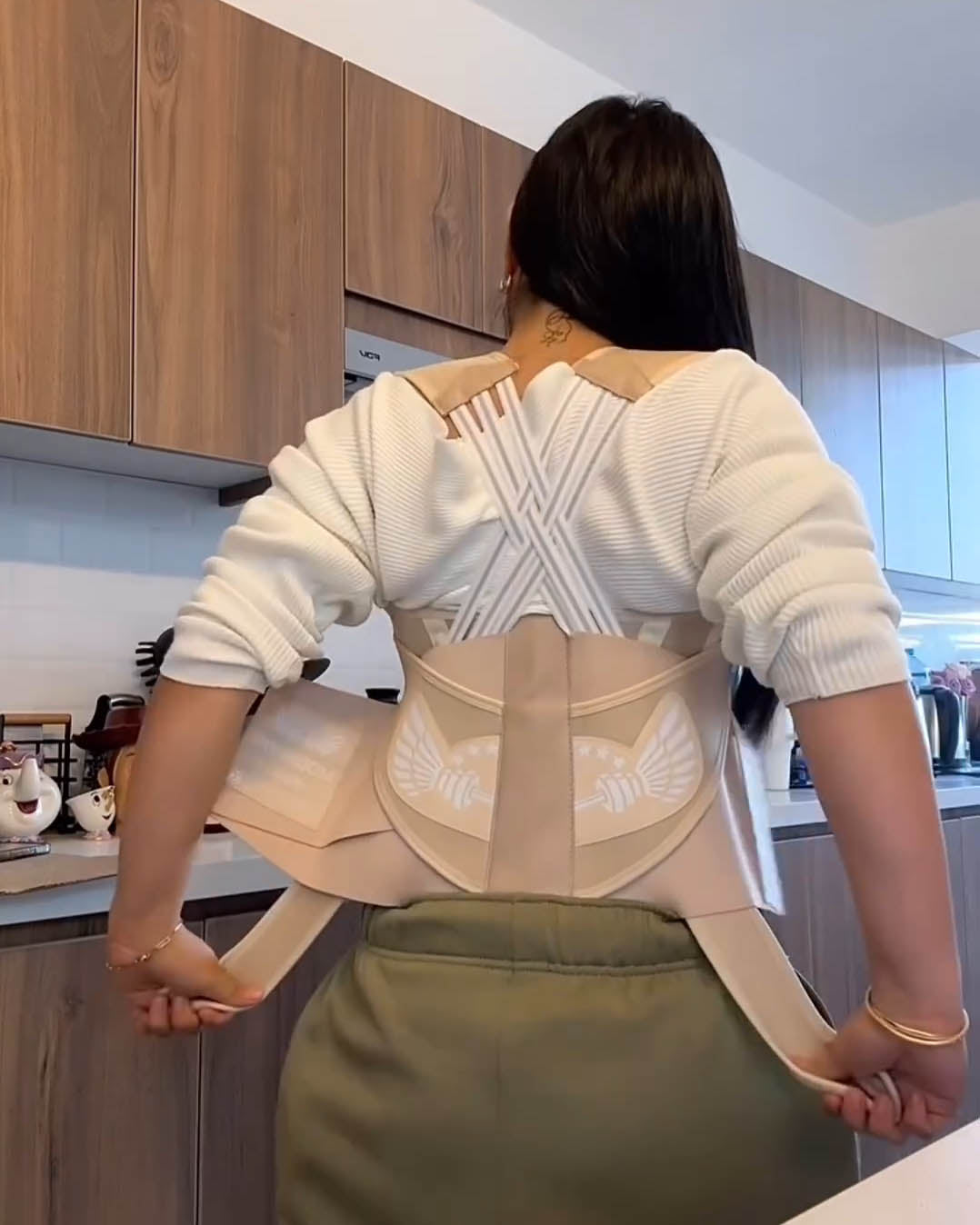 High Compression Tummy Control Back Correcting Belt Corset