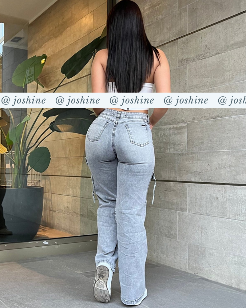 Nuevos jeans de moda de carga premium