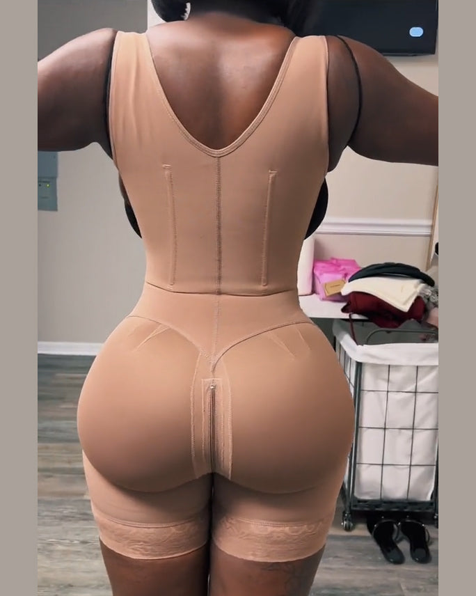 High Compression Tummy Control Zipper Crotch Shapewear----Stage 3