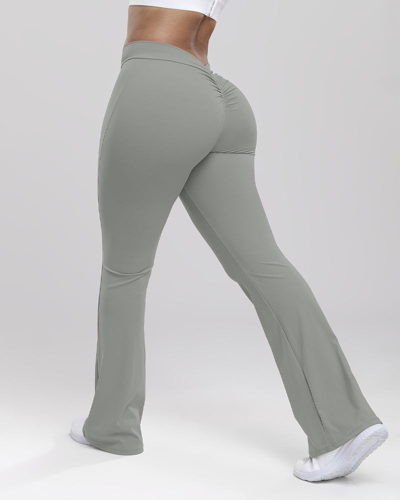 Women Fitness Legging Squat Proof Flared Yoga Pants