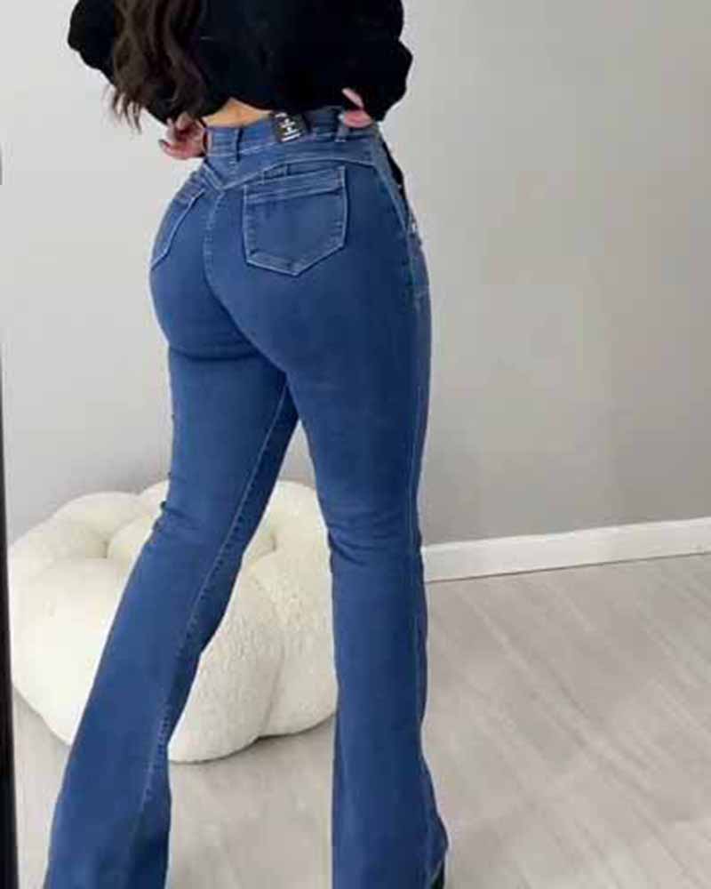Skinny Flare Jeans