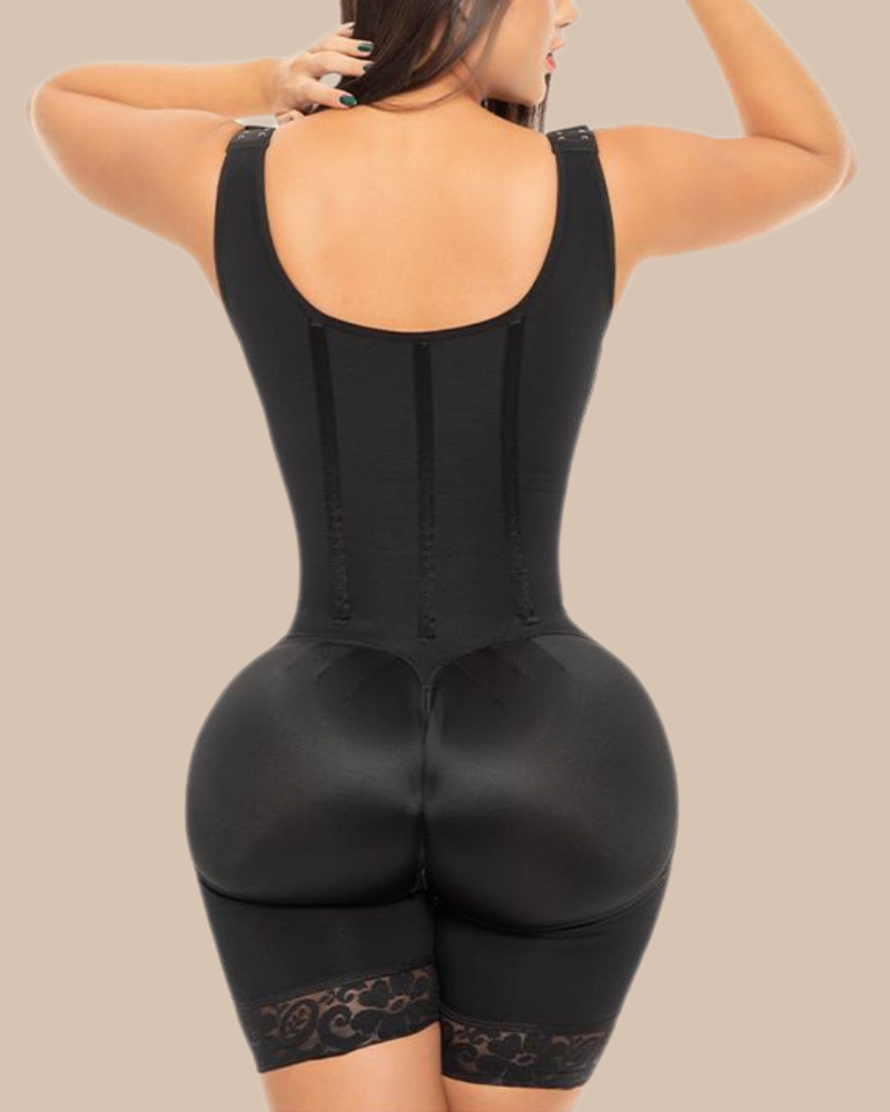 Modische Shapewear zur Bauchkontrolle mit Hakenverschluss vorne