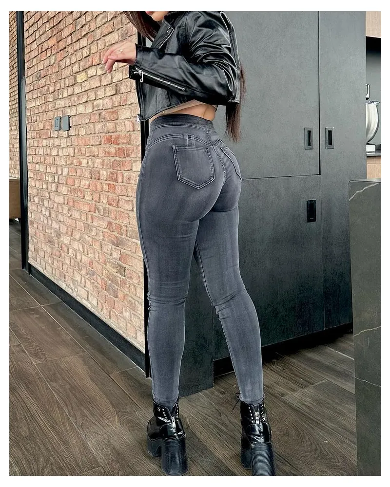 Modische, sexy, hochwertige Skinny-Jeans