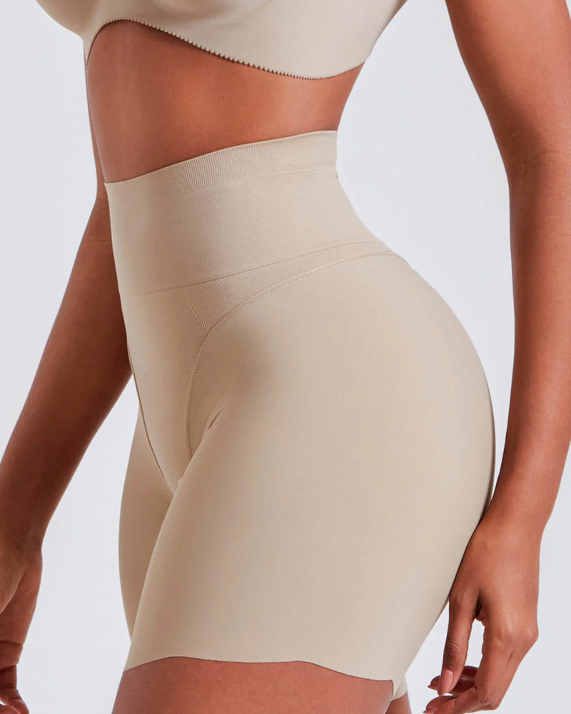 Fashion Stretch Seamless Curvy Shorts